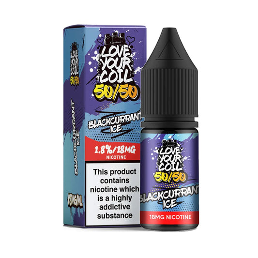 Love Your Coil Blackcurrant Ice 10ml Starter E Liquid