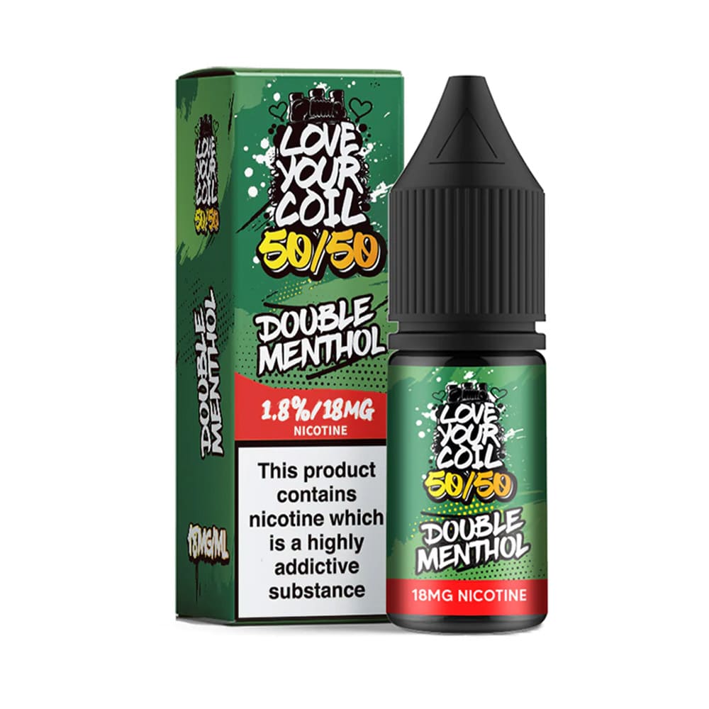 Love Your Coil Double Menthol 10ml Starter E Liquid