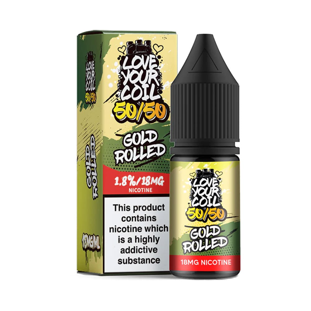 Love Your Coil Gold Rolled 10ml Starter E Liquid