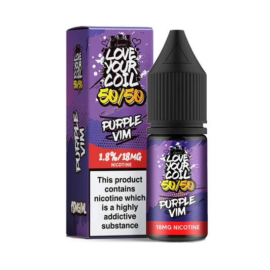 Love Your Coil Purple Vim 10ml Starter E Liquid