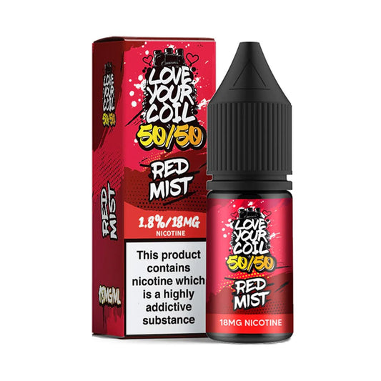 Love Your Coil Red Mist 10ml Starter E Liquid