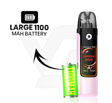 Large 1100mAh Battery