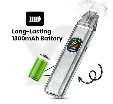 Long-Lasting 1300mAh Battery
