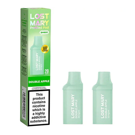 Lost Mary BM600 Prefilled Pods (Pack of 2) - Double Apple
