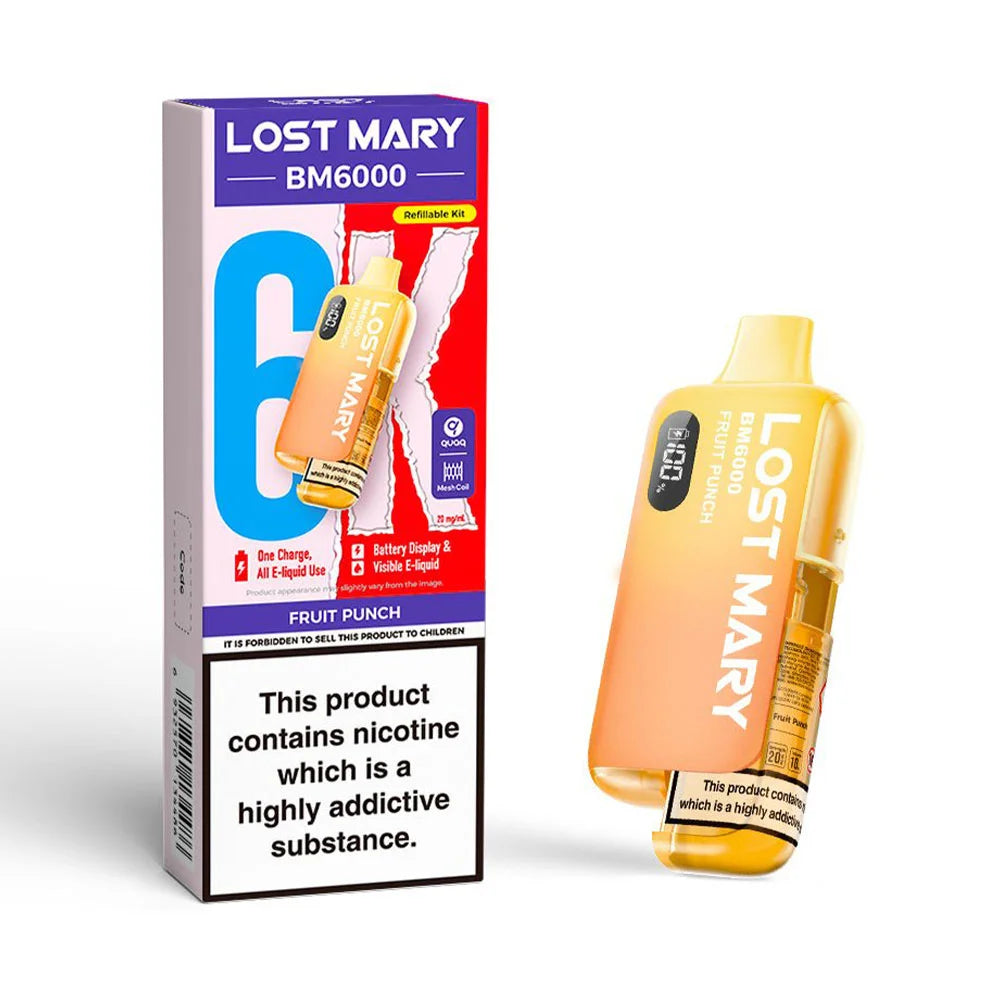Lost Mary BM6000 Refillable Pod Kit - Fruit Punch