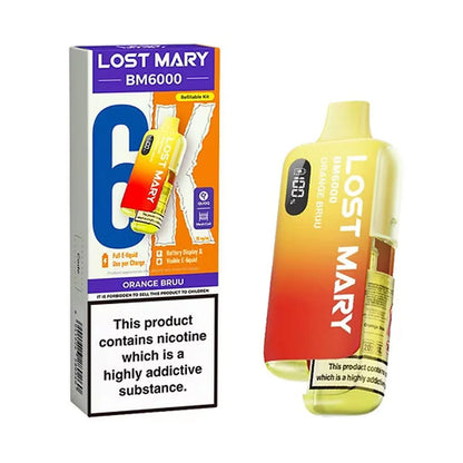Lost Mary BM6000 Prefilled Pod Kit - Orange Bruu