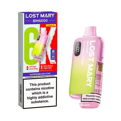 Lost Mary BM6000 Prefilled Pod Kit - Watermelon Kiwi
