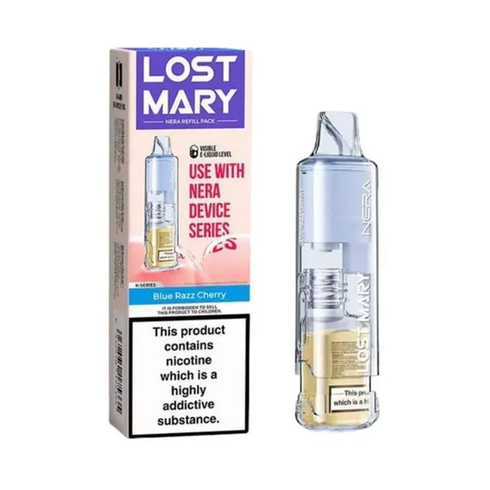 Lost Mary NERA15K Pureview Prefilled Pod - Blue Razz Cherry