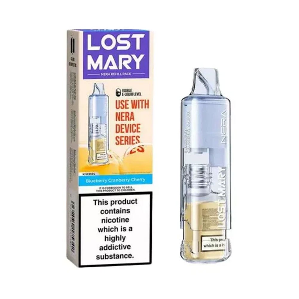 Lost Mary NERA15K Pureview Prefilled Pod - Blueberry Cranberry Cherry