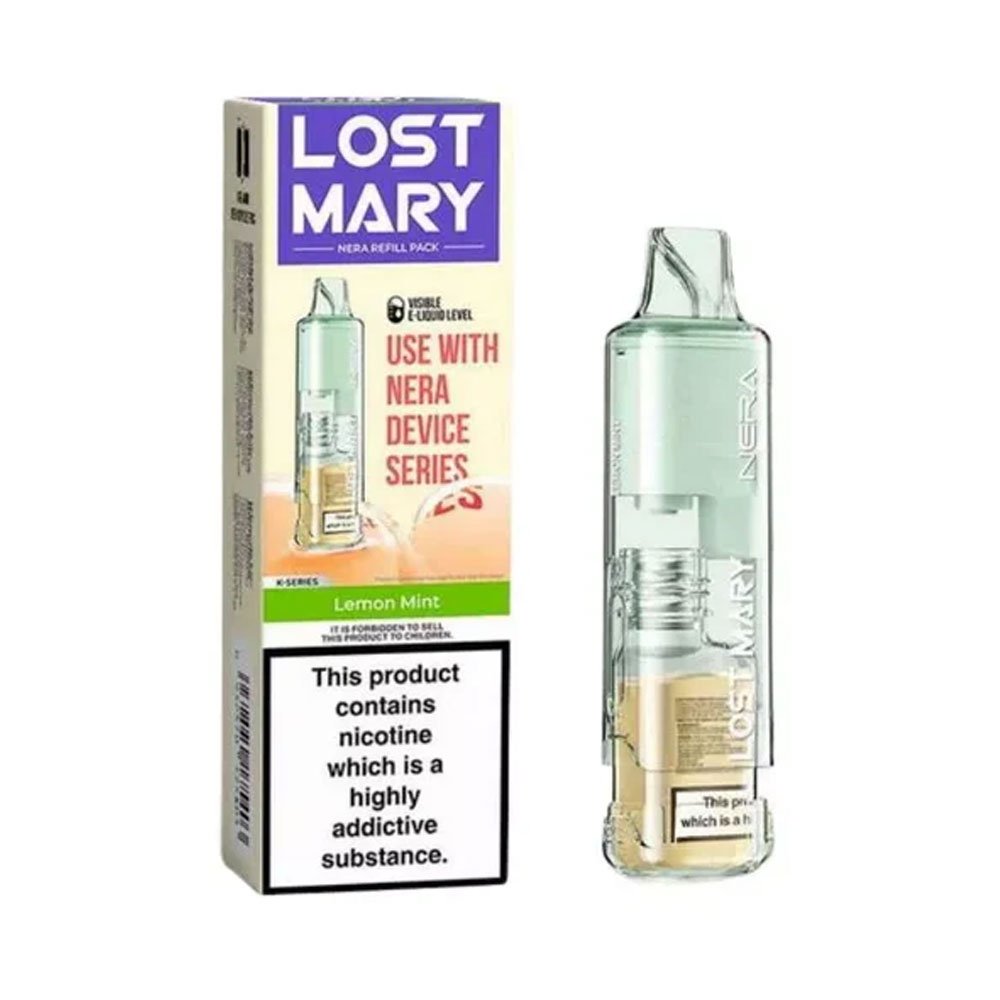 Lost Mary NERA15K Pureview Prefilled Pod - Lemon Mint
