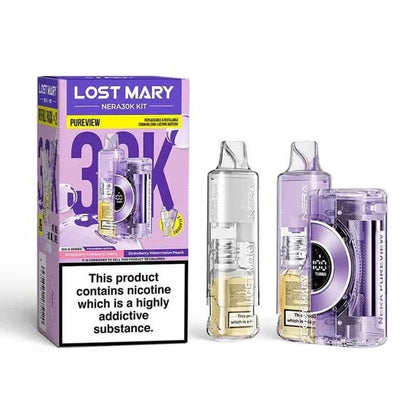 Lost Mary NERA 30K Pureview Refillable Pod Kit - Stawberry Edition