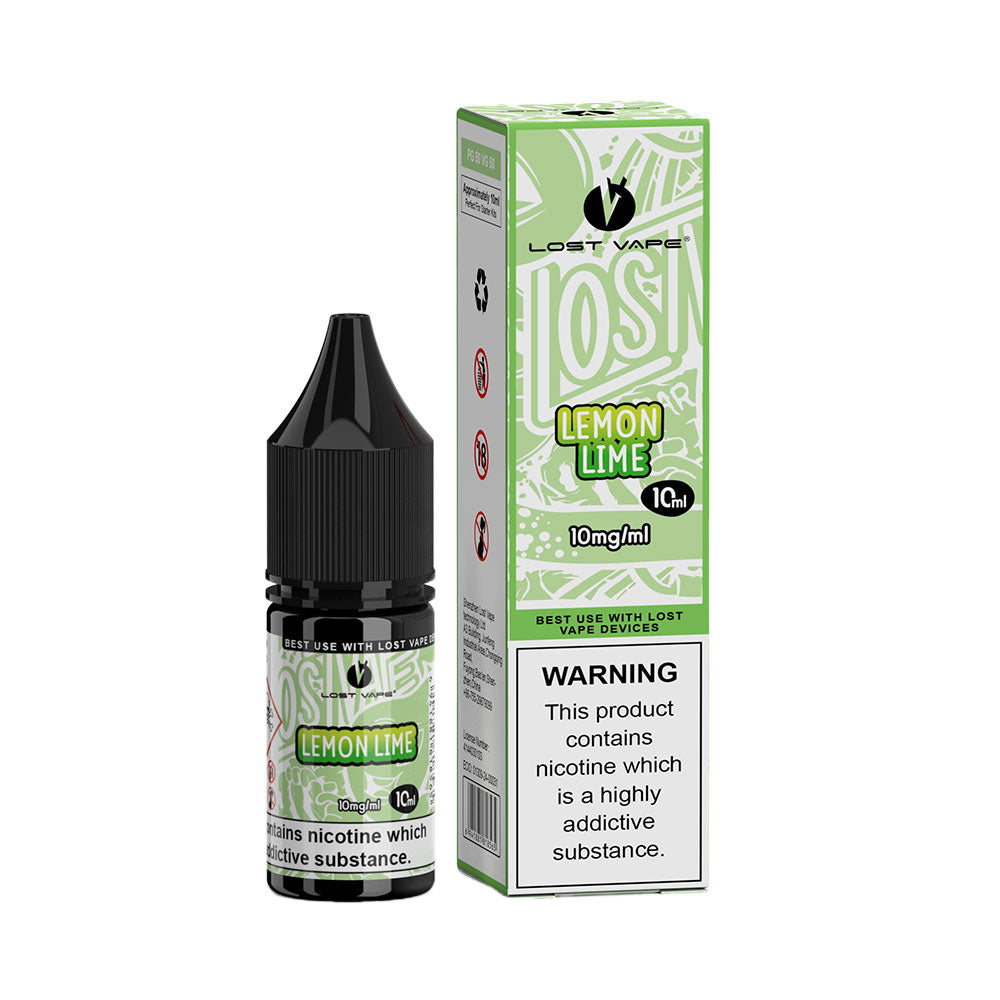 Lemon Lime Lost Vape 10ml Nic Salt Eliquid
