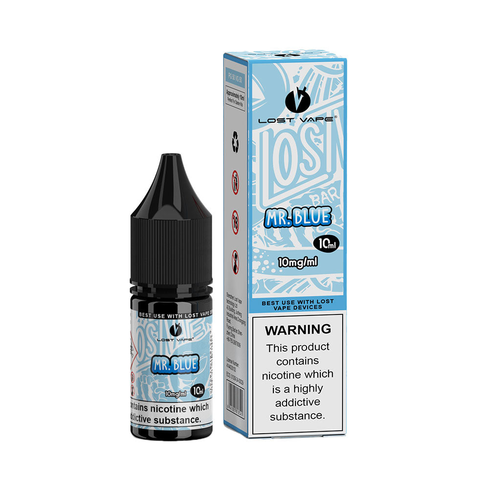 Mr Blue Lost Vape 10ml Nic Salt Eliquid