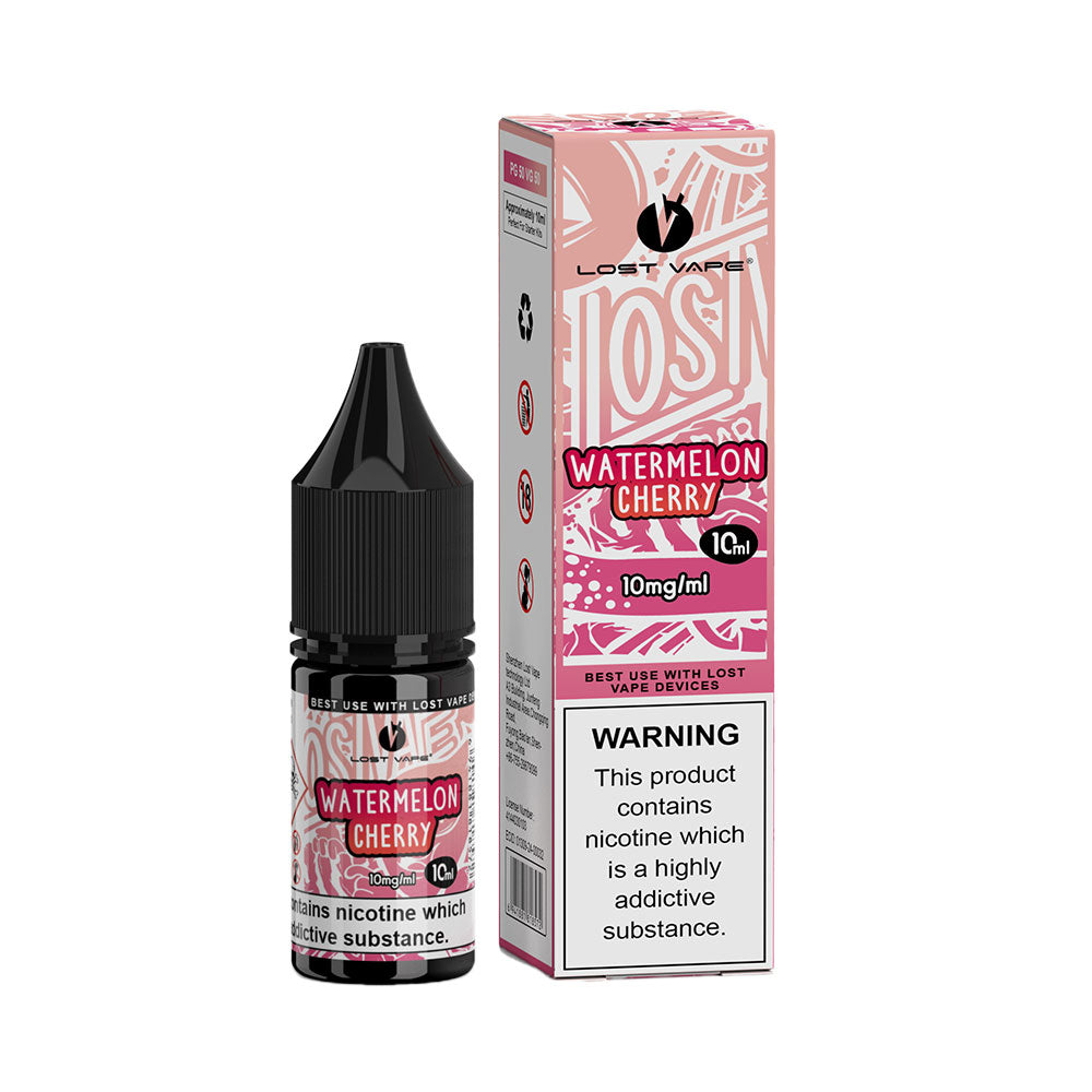 Watermelon Cherry Lost Vape 10ml Nic Salt Eliquid