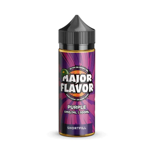 Major Flavor Purple 100ml Shortfill E Liquid
