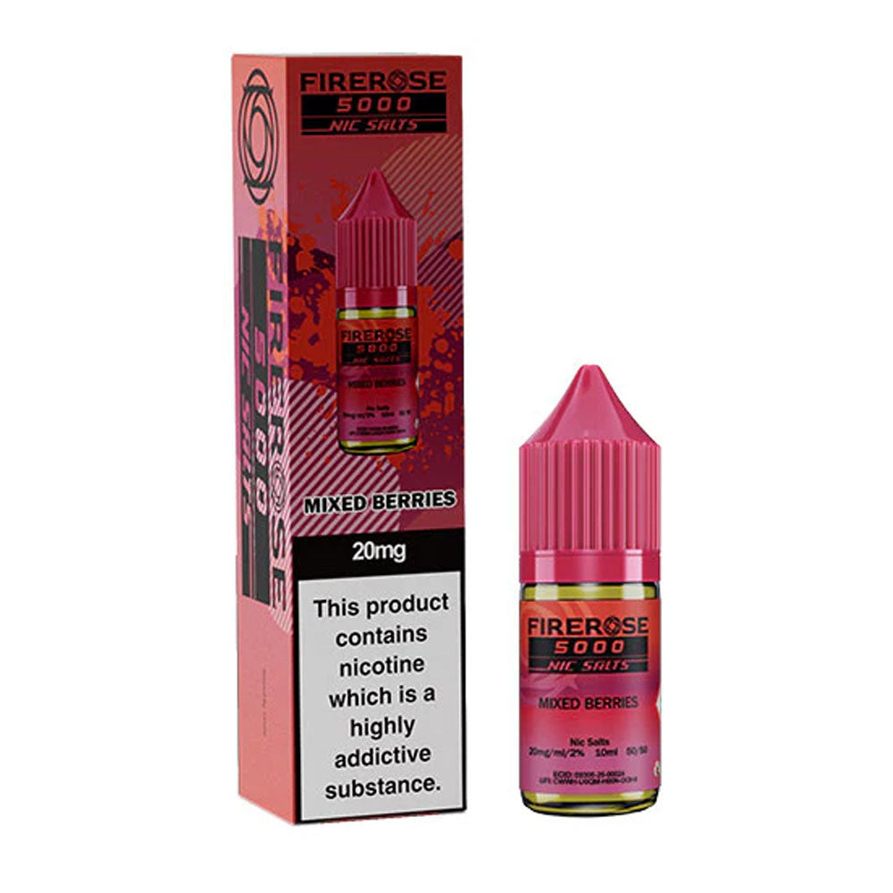 Mixed Berries Firerose 5000 10ml Nic Salt E Liquid