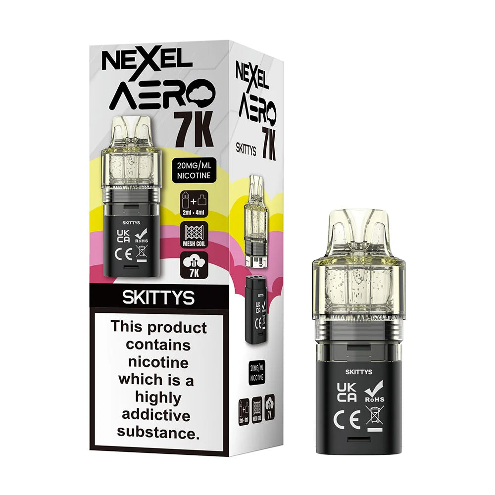 Nexel Aero 7K Prefilled Pod - Skittys