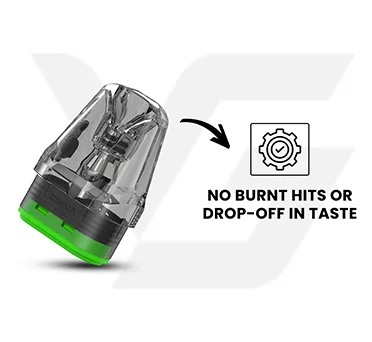 No Burnt Hits or Drop-Off in Taste