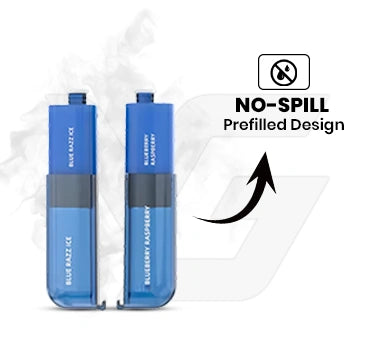 No-Spill Prefilled Design
