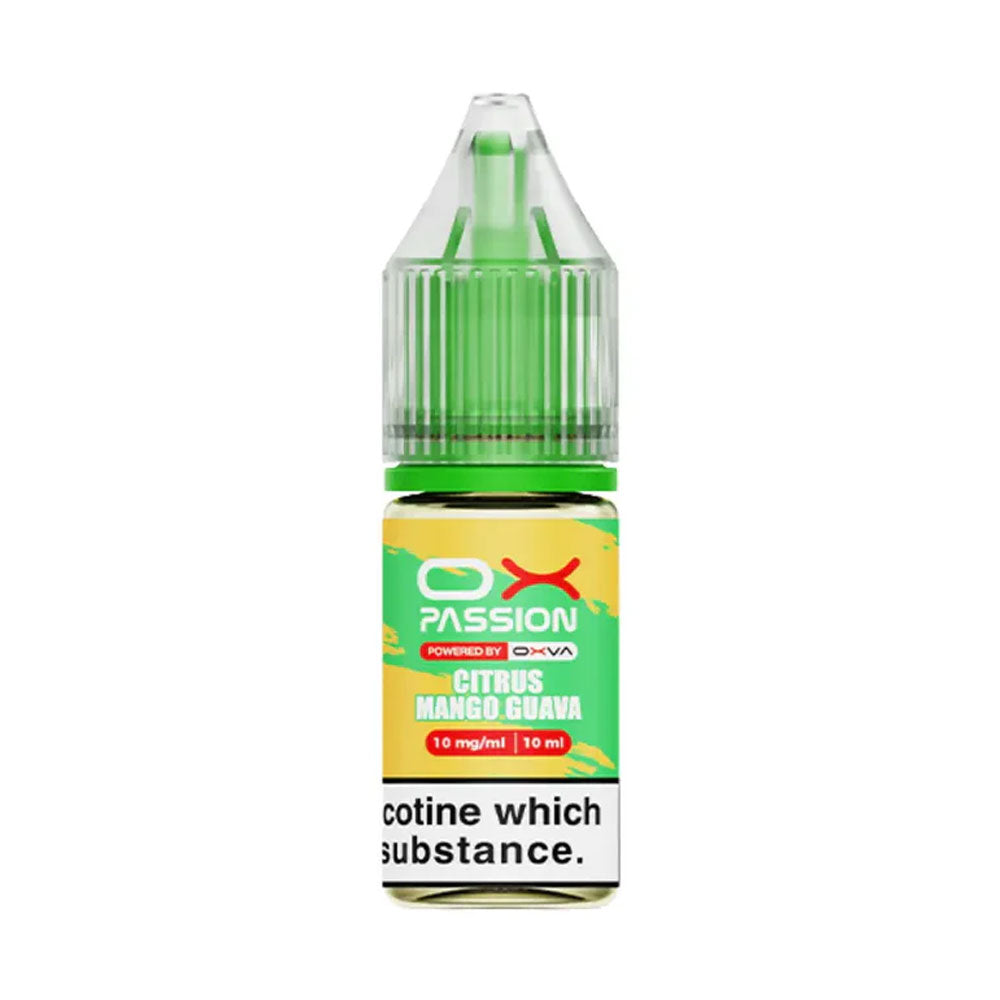 Citrus Mango Guava OX Passion 10ml Nic Salt E Liquid
