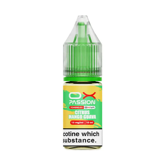 Citrus Mango Guava OX Passion 10ml Nic Salt E Liquid