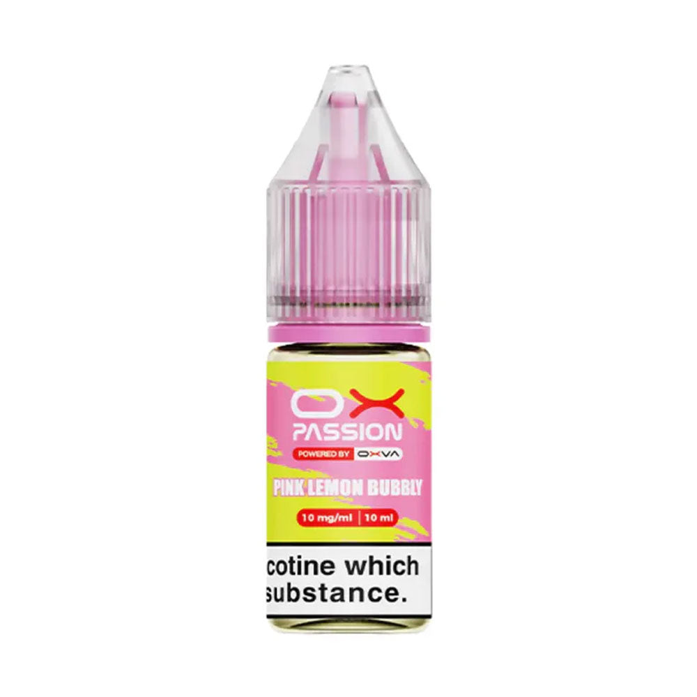 Pink Lemon Bubbly OX Passion 10ml Nic Salt E Liquid