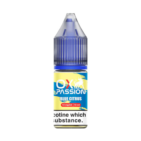 Blue Citrus OX Passion 10ml Nic Salt E Liquid