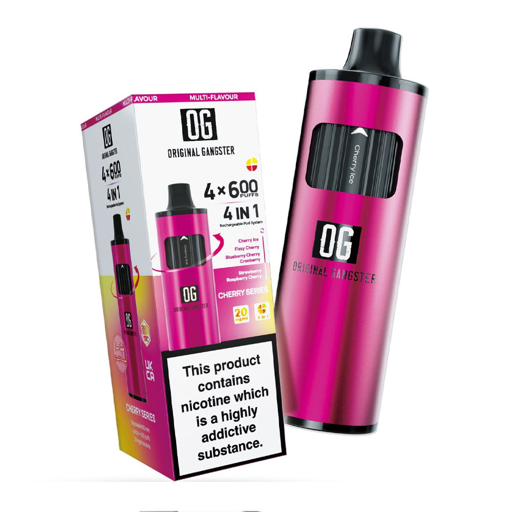 Original Gangster 2400 4-in-1 Disposable Vape