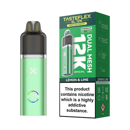 Oxva Tasteflex SL 12K Prefilled Pod Kit - Lemon & Lime