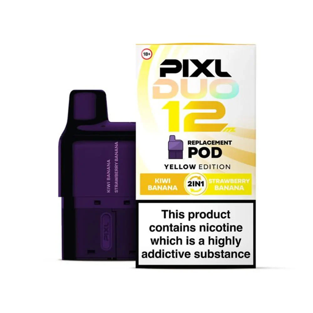 PIXL Duo 12K Prefilled Pods - Yellow Edition