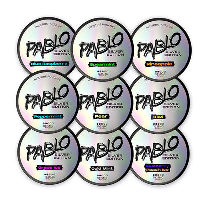 Pablo Silver Edition Nicotine Pouches - 10mg