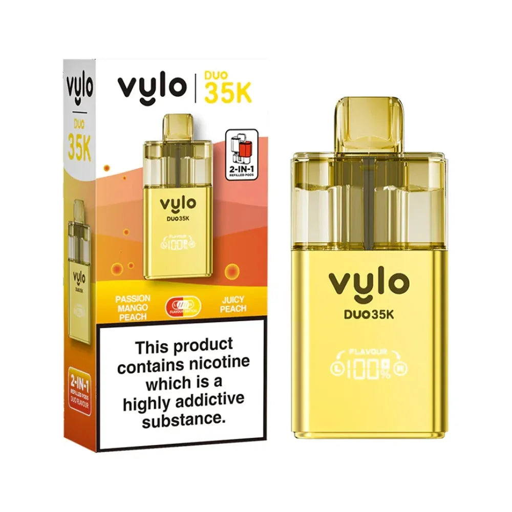 VYLO Duo 35K 2-in-1 Pod Vape Kit - Passion Mango Peach / Juicy Peach