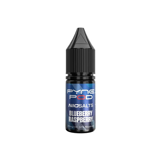 Blueberry Raspberry Pyne Pod 10ml Nic Salt E Liquid