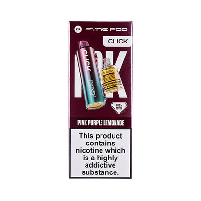 Pyne Pod Click Prefilled Pods - Pink Purple Lemonade