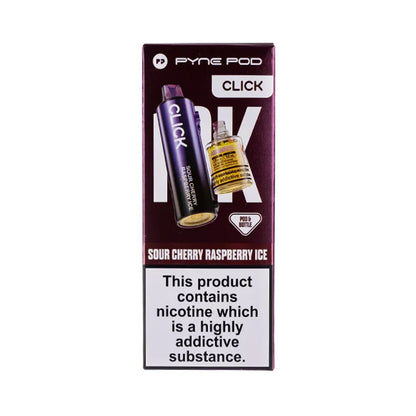 Pyne Pod Click Prefilled Pods - Sour Cherry Raspberry Ice