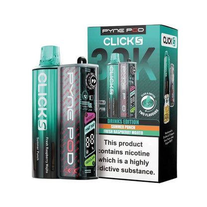 Pyne Pod Click S 30K Prefilled Pod Kit - Drinks Edition