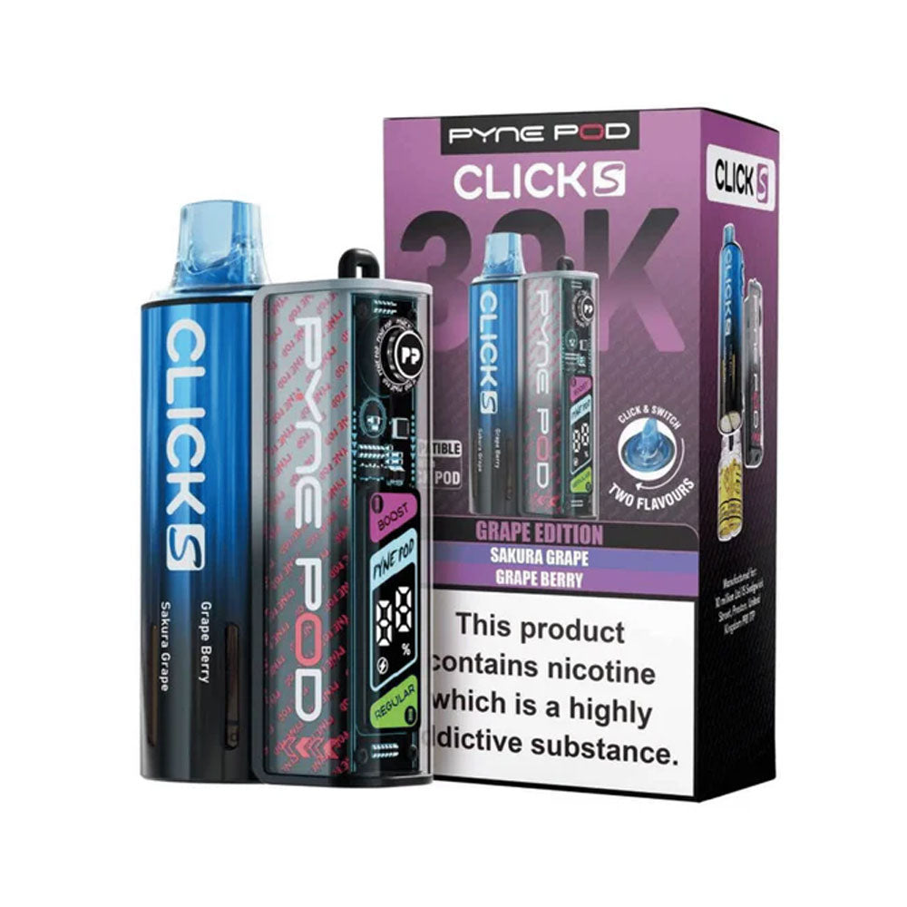 Pyne Pod Click S 30K Prefilled Pod Kit - Grape Edition