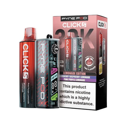Pyne Pod Click S 30K Prefilled Pod Kit - Lemonade Edition