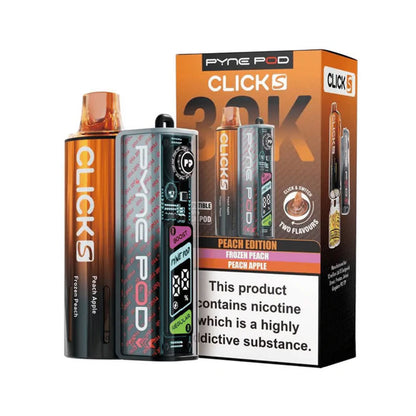 Pyne Pod Click S 30K Prefilled Pod Kit - Peach Edition
