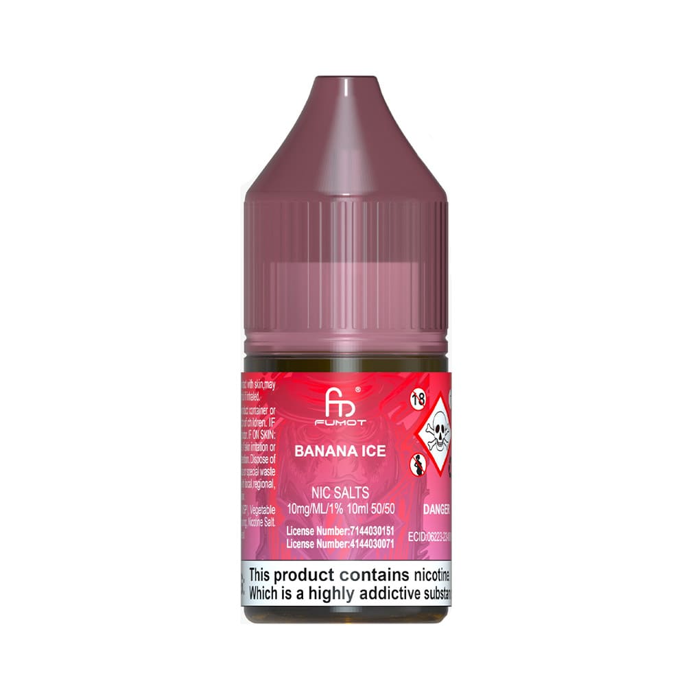 RandM Banana Ice 10ml Nic Salts Eliquid