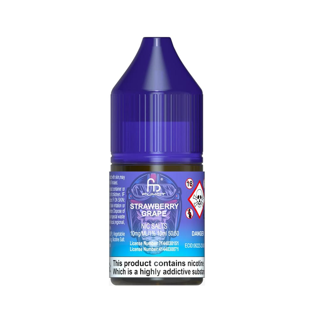 RandM Strawberry Grape 10ml Nic Salts Eliquid