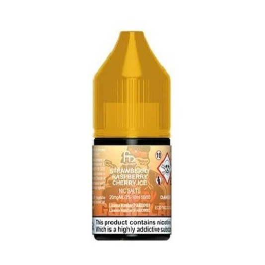RandM Strawberry Raspberry Cherry Ice 10ml Nic Salts Eliquid