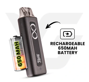 Rechargeable 650mAh Battery