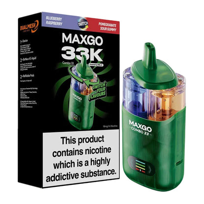 RELX Maxgo 33K Puffs Prefilled Pod Kit