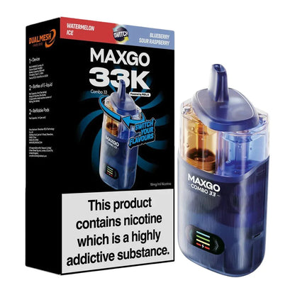 RELX Maxgo 33K Puffs Prefilled Pod Kit