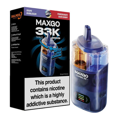 RELX Maxgo 33K Puffs Prefilled Pod Kit