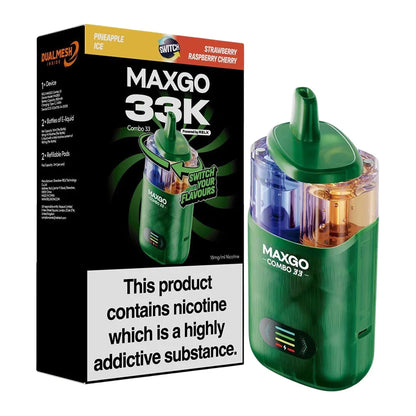 RELX Maxgo 33K Puffs Prefilled Pod Kit
