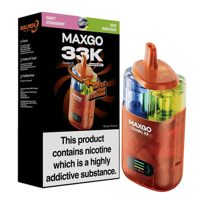 RELX Maxgo 33K Puffs Prefilled Pod Kit
