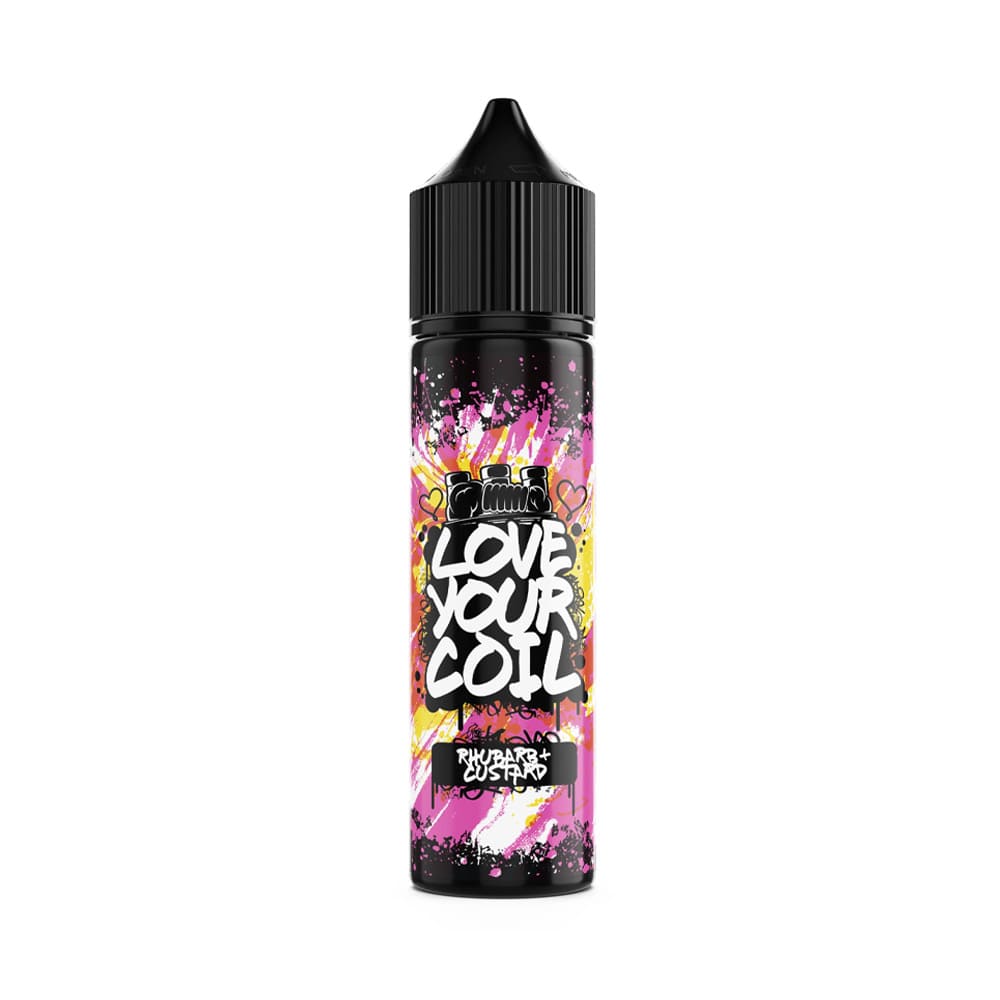Rhubarb & Custard 50ml Shortfill E-Liquid by Love Your Coil