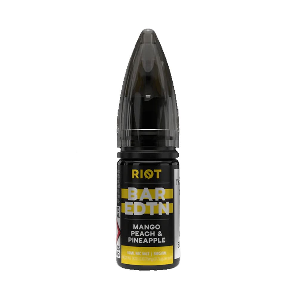 Mango Peach Pineapple Riot Squad BAR EDTN 10ml Nic Salt E Liquid